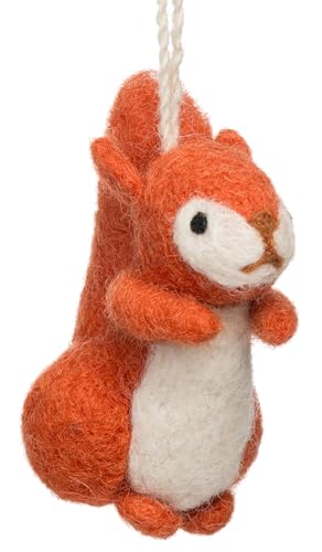 SIKORA Filz Anhänger hangemachter Christbaumschmuck aus Wollfilz Deko...