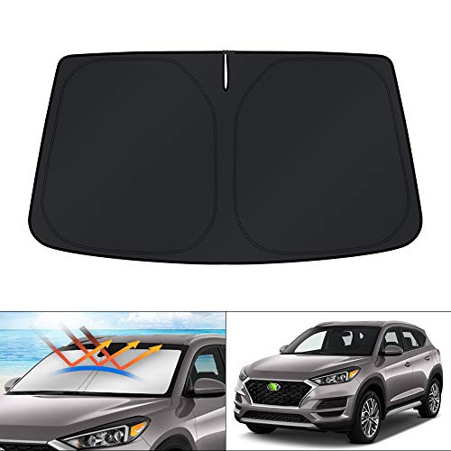 KUST Windshield Sun Shade for 2016-2021 Hyundai Tucson (Not for 2022 Tucson) Accessories Window Sun...