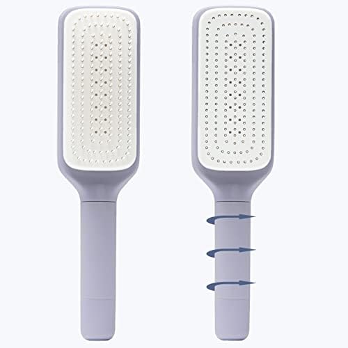 Self-Cleaning Massage Hair Brush for Women,Use with Both Wet & Dry Hair,Restore Natural Shine and Texture,Suitable for All Hair Types