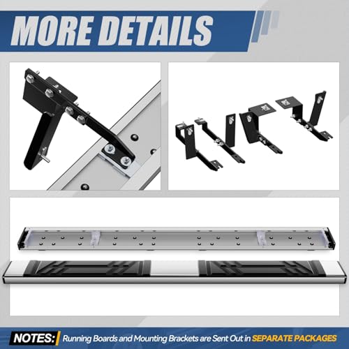 Estribos Auto Dynasty compatible con Chevy Blazer 2019-2024 miniatura 7
