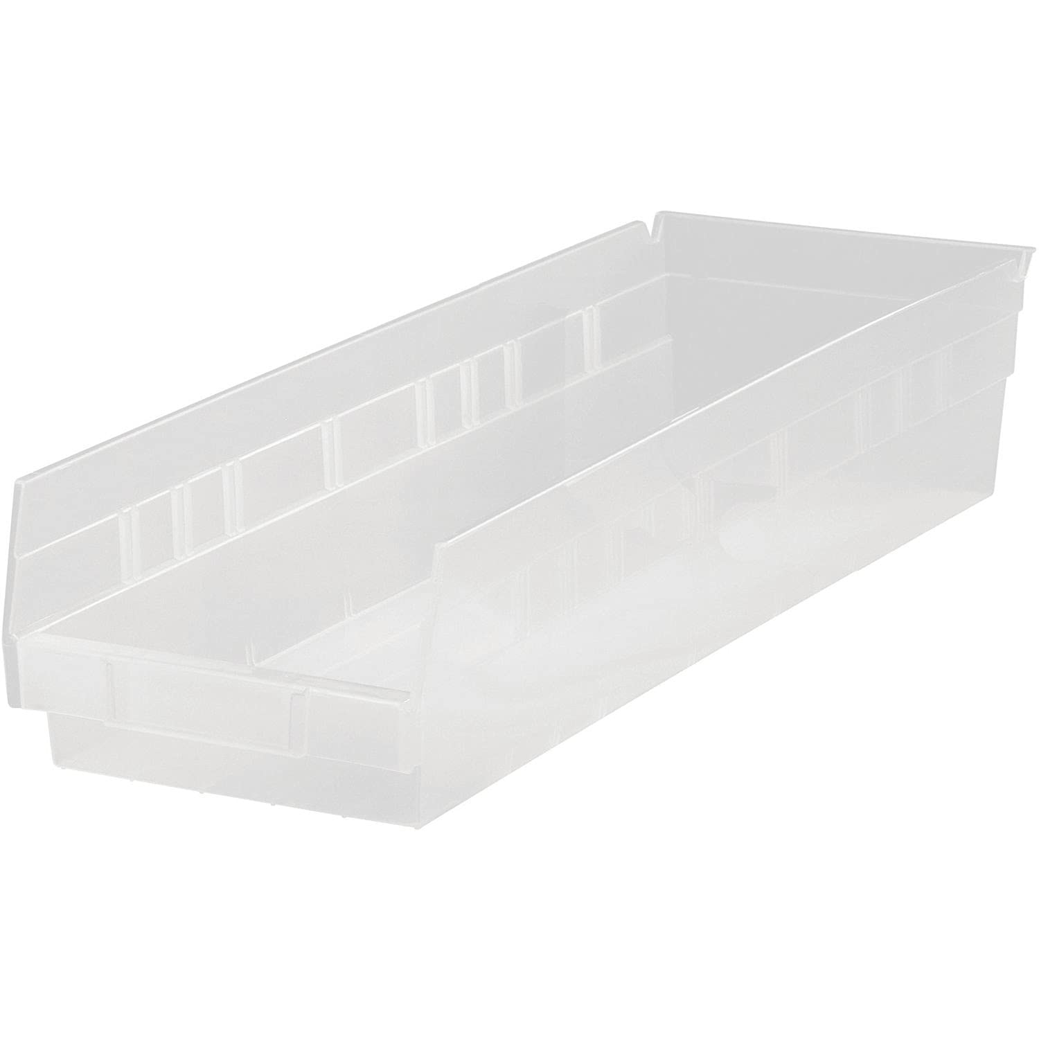 Quantum QSB108CL Economy Shelf Bin, 17-7/8