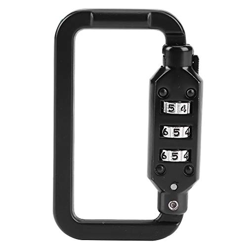 Trava de capacete de motocicleta, trava de cabo retrátil preto de segurança antifurto para capacete