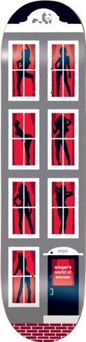 Planche Enjoi Red Light District Wieger 8.25 contre la perte de pop du skate