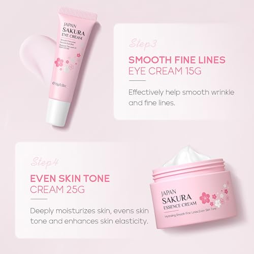 INBOLM Skincare Set Skin Care for Teenage Girls,4 PCS Skin Care Sets & Kits,Glowing Beauty Skincare Kit - Image 3