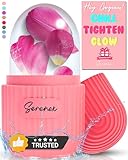 Serenex Ice Cube Roller for Face, Eyes & Neck – Silicone Ice Face Roller for Puffiness, Redness, Migraines & Eye Bags – Skin Tightening, Rejuvenation & Cryotherapy Massage Tool for Beauty & Skincare