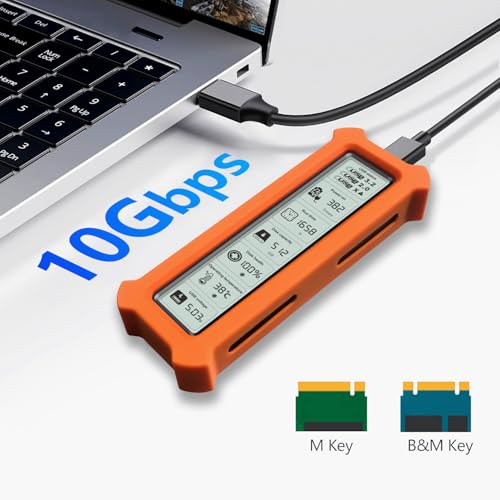 Carcasa Externa SSD M.2 NVMe/SATA USB 3.2 Gen 2 miniatura 3