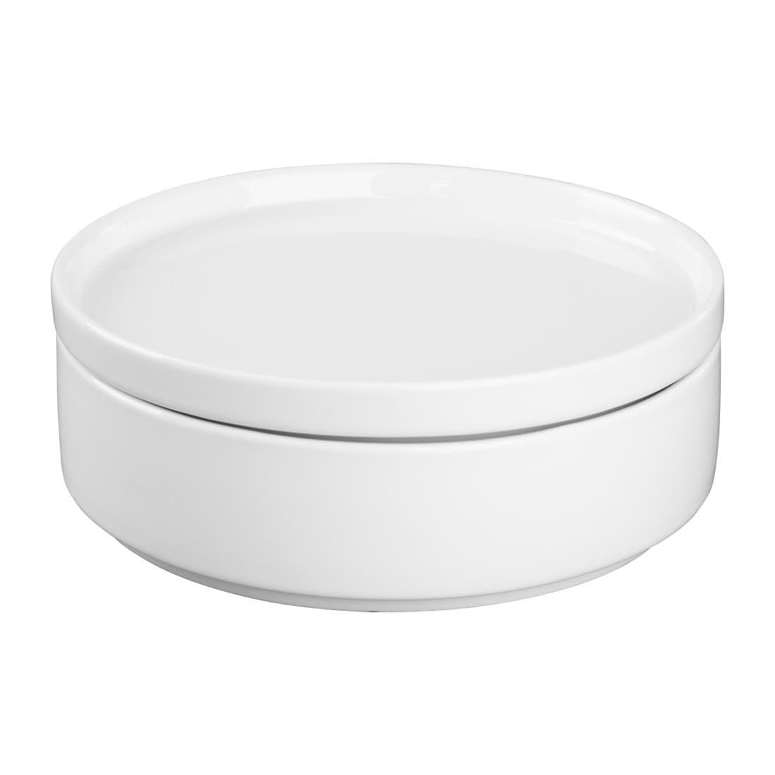 Olympia nisbets limited Whiteware Flat Walled Bowl - 152mm 6