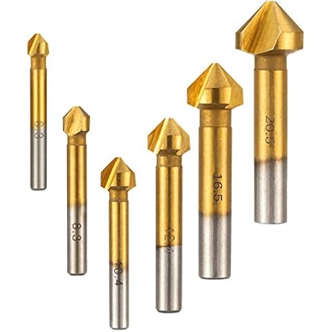 Brocas avellanadoras Witasm 6PCS Cover