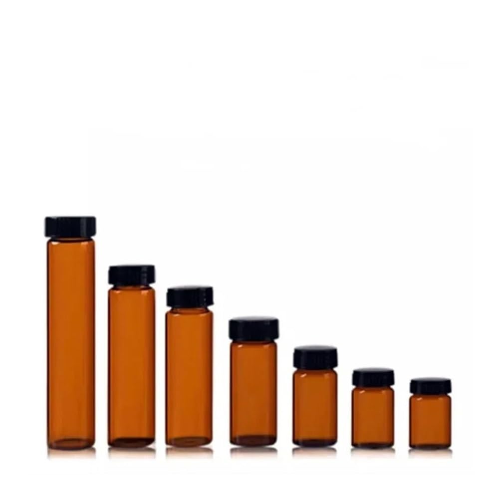 3 ml 5 ml 10 ml 15 ml 20 ml 30 ml 40 ml 50 ml szklana butelka uszczelniająca fiolki na próbki z plastikową pokrywką zakrętką szklana butelka (2 ml 100 szt.)