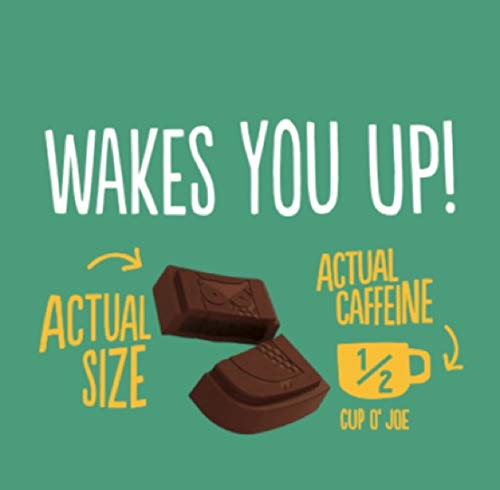 Awake Caffeinated Chocolate Energy Bites (Dark Chocolate Mint, 50 Count (Pack of 1))