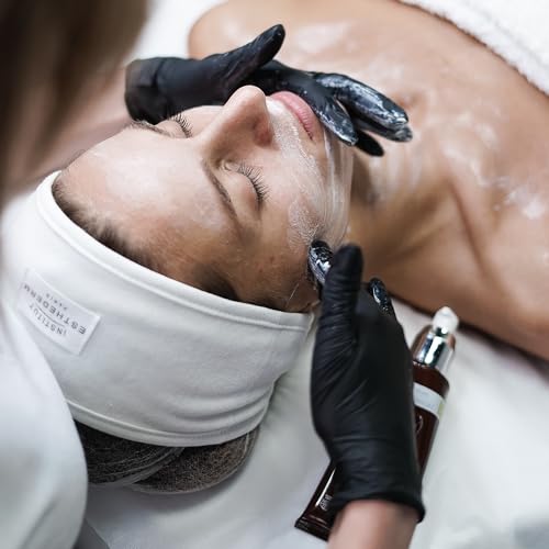 schneider vinyl synthetic exam gloves 4 mil latex free disposable gloves for medical cooking cleaning and food prep