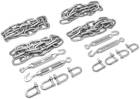 Mystatic STATIC CARAVAN SITING CHAIN DOWN KIT ANCHOR KIT SPARES HOLIDAY HOME MOBILE