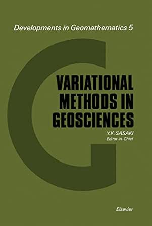 Variational Methods in Geosciences: International Symposium Proceedings book cover
