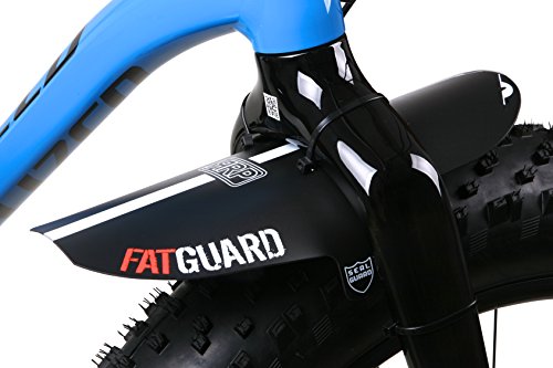 RRP Rapid Racer Products Unisex Adult Fat Mudguard - Black, N/A