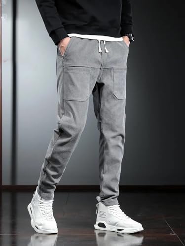 Image of Track Pant for Men || Track Pants || Plain Track Pant (Rib-Trackpant)