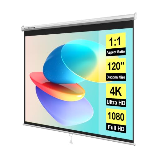 VIVOHOME 120" Manual Pull-Down
