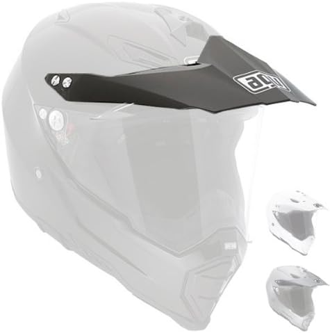 AGV AX-8 Dual Sport & AX-8 Dual Sport EVO Helmet Peak Visor Black AGV AX-8 Dual Sport & AX-8 Dual Sport EVO Helmet Peak Visor Black