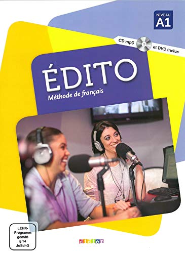 Édito A1. Livre élève + CD MP3 + DVD: Livre élève + DVD-ROM