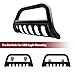 TAC Bull Bar Fit 2011-2021 Grand Cherokee (Include 22 WK & Exclude Limited X, SRT, Summit, Trackhawk, L Model, High Altitude, 80th Anniversary)|2011-2013 Durango Gloss Black