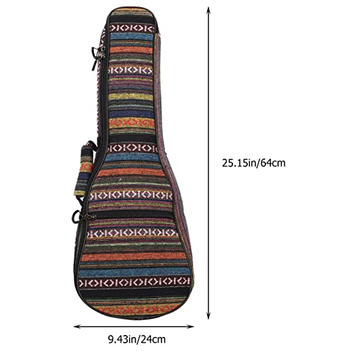 SUPVOX Capa De Ukulele Concert Estojos Para Ukulele Acolchoada Para Ukulele Estojo Para Ukulele Para