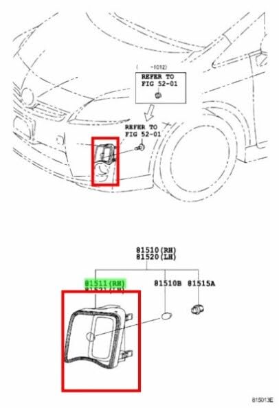 Amazon.co.jp: 純正品 ターンシグナルランプ RH 30系プリウス : 車＆バイク