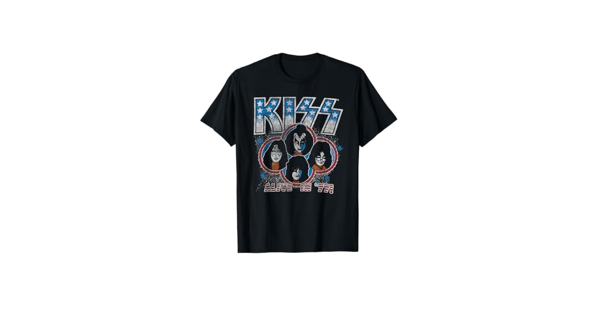 KISS ALIVE II Tシャツ Vintage KISS Alive II Shirt Large Double Sided - M&O Knits