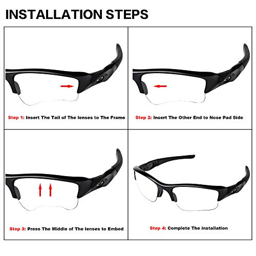 Image of LOTSON Replacement Lenses for Oakley Holbrook Sunglasses Polarized 100% UVAB - Multiple Options
