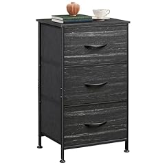 Charcoal Black Wood Grain Print