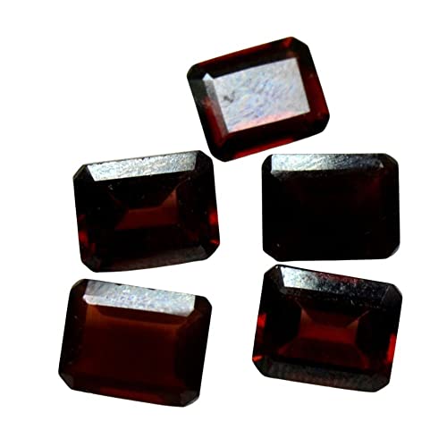 Hessonite naturelle en lot de gros rectangle pour création de bijoux