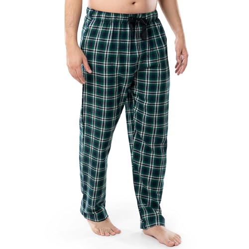Image of Fruit of the Loom Men's Soft Flannel Pajama Lounge Sleep Pant