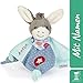 Produktbild Sterntaler Emmi Kuscheltuch/Schmusetuch mit Namen Bestickt, Jungen Einschlafhilfe, Esel Schnuffeltuch Baby & Kinder personalisiert, S, 3202000
