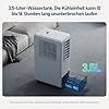 Climatiseur Mobile sans évacuation 3 en 1 : climatiseur, déshumidificateur, ventilateur - Économie d'énergie de 150 W pour cuisine, salon et chambre jusqu'à 88 m³ (33 m²), mobile