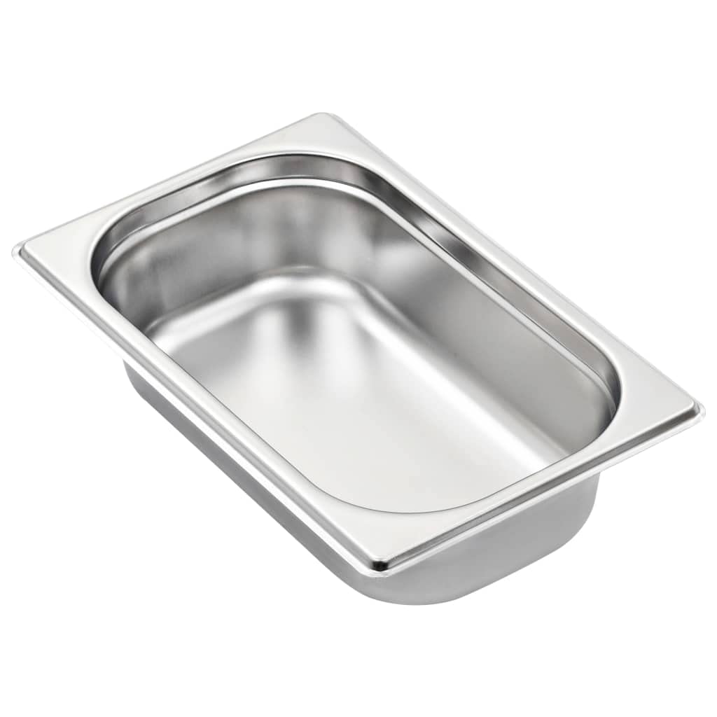 Bandejas Gastronorm 8 unidades GN 1/4 65 mm acero inoxidable,Casa y jardín,Cocina y comedor,Accesorios para aparatos de cocina,Accesorios para mesas de vapor,Cubetas para mesas de vapor-50901