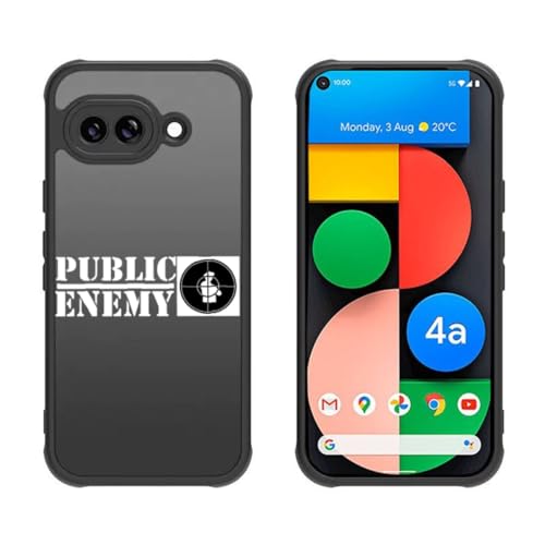Public Enemy bN Google Pixel 7A/8A/9A Jo[  Google Pixel 7A/8A/9A P[X ݊̂ p h~ op[db Yی h~ wh~ ϏՌ