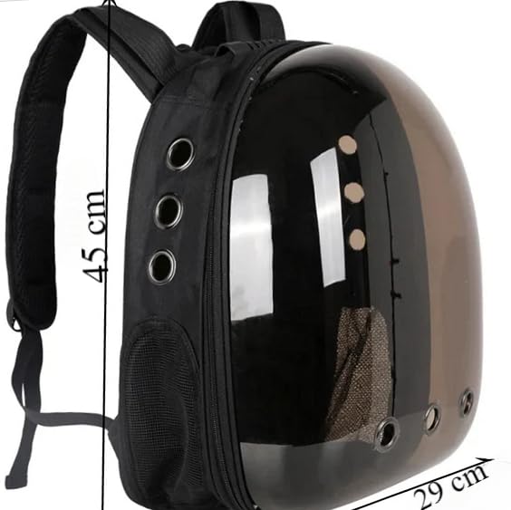 Mochila para gatos con base acolchada y diseño transpirable resistente 3