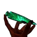 Obsidian Green Arrowhead Ancient Point Translucent Native Glass Arrowhead Size - 4 Inch