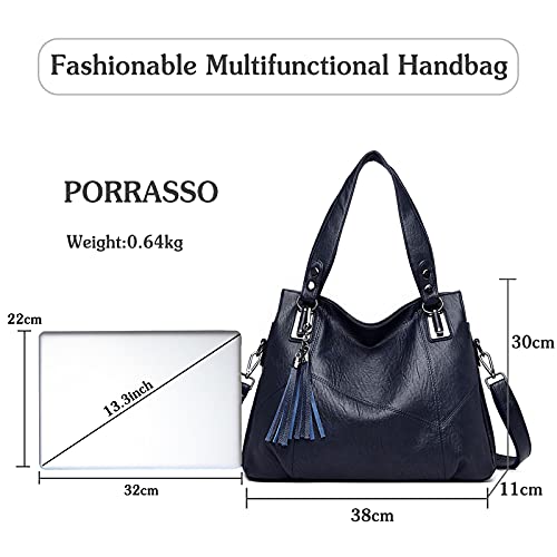 Image of Women's Fashion Handbag Shoulder Bag Hobo Bag Large Messenger Bag PU Leather Travel Work Dating Tote