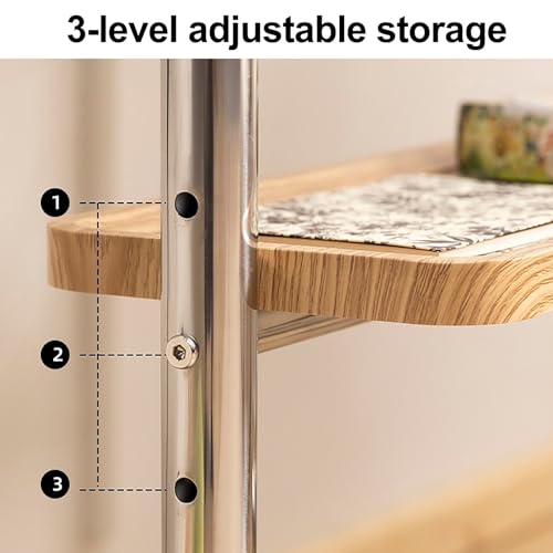 Soporte móvil para TV con ruedas ajustable en altura 70-88in miniatura 4