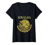 Photo Gallery donna sinaloa messicano escudo mexicano camisa messico camicie maglietta con collo a v Photo Gallery donna sinaloa messicano escudo mexicano camisa messico camicie maglietta con collo a v