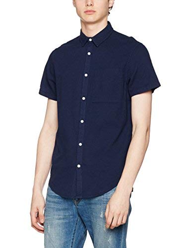 New Look Busboy Texture Camicia Casual Uomo