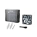 Phanteks (PH-F120T30_BG) T30-120 Fan, Premium high-Performance Fan, PWM, Black/Grey