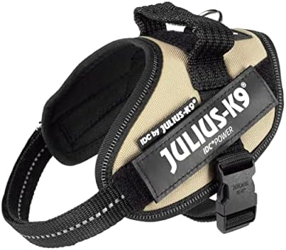 Julius-K9, 16IDC-P-B2, IDC Powerharness, dog harness, Size: Baby 2, Black