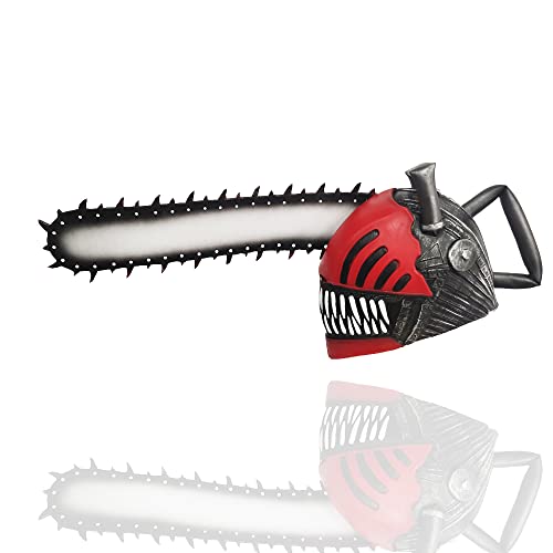 Adult And Kids Chainsaw Man Latex Mask Anime Cosplay Full Face Hood Mask Halloween Masquerade Props Party Props (Kid) #TOP2