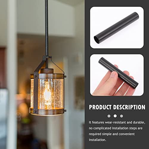 Minkissy Chandalier Chandelier Candle Light Cover Sleeves 6Pcs Metal Candle Light Socket Covers Chandelier Lighting Fixture Socket Lampholder Sleeve Candelabra Base Metal Chandeliers #TOP2