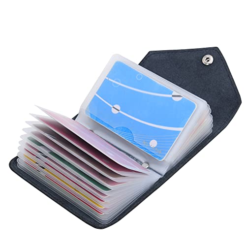 IHIGOGOFA Tarjeteros para Tarjetas de Credito Mujer y Hombre 20 Ranuras