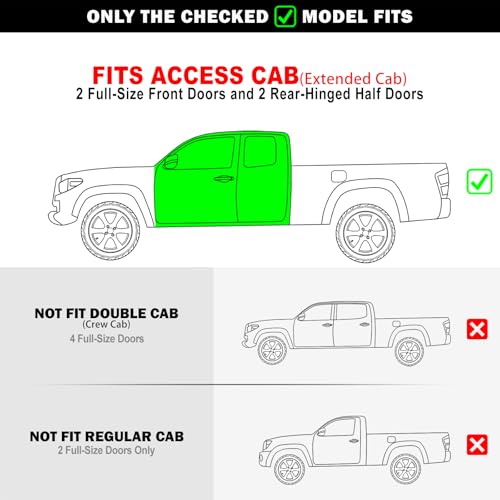 Estribos laterales acero inoxidable para Toyota Tacoma miniatura 6