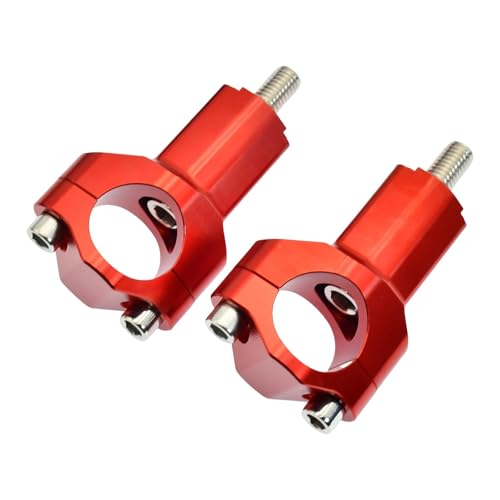 Verrouillage guidon support pince 55mm finition premium rouge