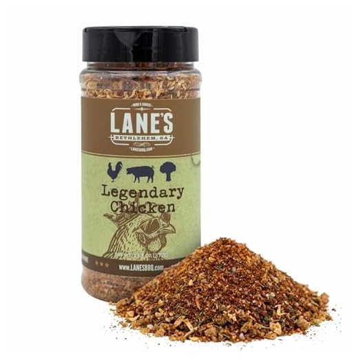Lane's Legendary Chicken Rub, Premium Chicken Seasoning Blend, 13.3 oz