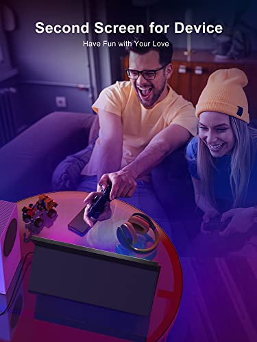 144Hz Portable Gaming Monitor, 17.3" 1080P Laptop Monitor, Dual Usb C Hdmi Second Computer Screen, Vesa Gaming Display With Speakers, Travel Monitor For Ps4/5 Xbox Switch Mac Pc Phone #TOP5