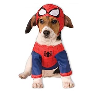 Rubie’S – Disfraz Oficial de Spider Man para Perro, Talla pequeña